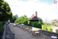 Smolenický zámok - sedenie medzi nádvoriami