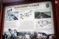 Informačný panel o Ostrom Kameni