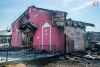 Bar v Dunajskej Strede po rozsiahlom požiari