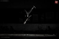 Parkouristi miestami doslova popierali gravitáciu