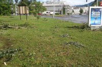 Dôsledky vyčíňania búrok v Banskej Bystrici