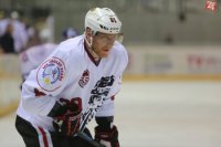 Na snímke Marián Hossa (Výber hviezd) počas exhibičného zápasu - spomienka na Miroslava Hlinku HC ´05 iClinic Banská Bystrica - Výber hviezd 31. júla 2015 na zimnom štadióne v Banskej Bystrici.