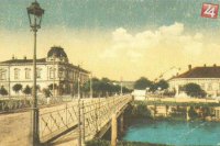 Nový most na Masarykovej postavený v roku 1885