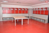 Na snímke domáca šatňa tímu FC Spartak Trnava v novej futbalovej aréne City Arena – Štadióna Antona Malatinského