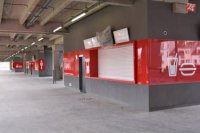 Na snímke priestory novej futbalovej arény City Arena – Štadióna Antona Malatinského