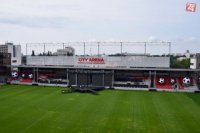 Na snímke priestory novej futbalovej arény City Arena – Štadióna Antona Malatinského