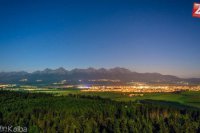 Poprad a Vysoké Tatry za mesačného splnu