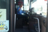 Do autobusu nastupujte s úsmevom!