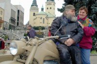 5. ročník Žilinského zrazu historických vozidiel do 60 motocyklov a automobilov 17.9. 2000.