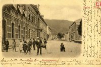Pohľad na železničnú stanicu v roku 1903