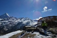 V Nepále trasa do Annapurna Base Campu, čo je vo výške 4130 mnm.