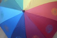 Dáždniky od Ruženky Berežnej dostali jej kamarátky.