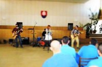Prešovská kapela Sunlips odohrala koncert vo väznici.