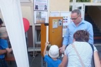 Označiť lístok si mohli návštevníci obľúbeného podujatia v niekdajšom označovači.