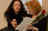 Soňa Valentová a dcéra muzikálová herečka Katka Hasprová