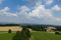 Výhľad z rozhľadňe v Cerovej