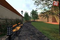 Vizualizácia nového parčíka