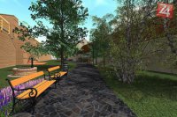 Vizualizácia nového parčíka