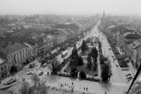 Pohľad na mesto Prešov zo 17. júla 1979.