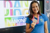 Michaela so striebornou medailou za beh na 400 metrov cez prekážky