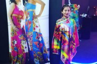 Kazaška si  skúška pončo od Gabriely Giotto