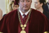 Na snímke novovymenovaný rektor Žilinskej univerzity v Žiline Jozef Jandačka.