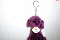 Plyšový psík - prívesok na kľúče - riziko zadusenia