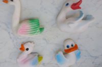 CHILDREN´S TOY - plastové zvieratká do vody, 4 ks v balení - nadlimitný obsah ftalátov.