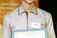 Karol Vonšák, laureát ocenenia Detský čin roka 2018 v kategórii Pomoc rovesníkom