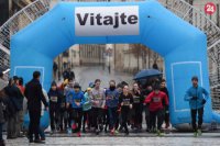 Na snímke je štart detskej kategórie