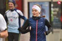 Na snímke víťazka ženskej kategórie Renáta Šikulová