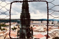 Výhľad z veže Dómu sv. Alžbety