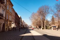 Hlavná ulica v centre Košíc