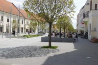 V centre Trnavy je rušno.