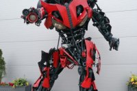 Transformer zo šrotu, ktorého urobili v Humennom.