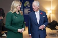 Britský princ Charles a slovenská prezidentka Zuzana Čaputová.