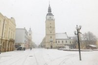 V historickom centre Trnavy.