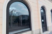 Kníhkupectvo na Hlavnej ulici v Prešove z dôvodu likvidácie predajne už nefunguje.