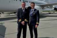 Viktor Vincze ako pilot Boeingu 737
