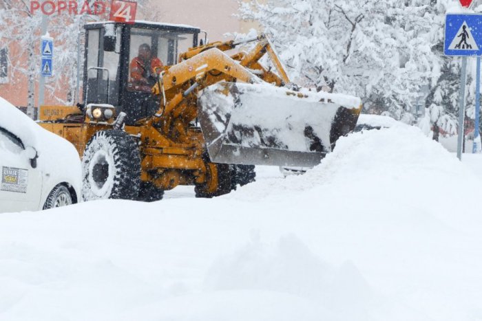 Ilustračný obrázok k článku Snehová kalamita v Popradskom okrese: Výdavky za mimoriadnu situáciu nám preplatí vláda