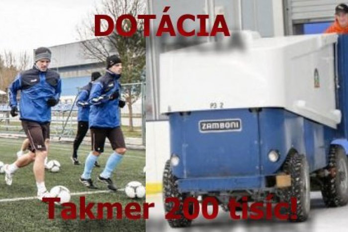 Ilustračný obrázok k článku Mesto chce pomôcť klubom: Hokejistom a futbalistom pôjde takmer 200 tisíc!
