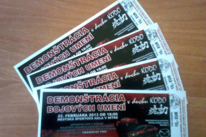 Ilustračný obrázok k článku Vyhraj 4 lístky na Demonštráciu bojových umení! Stačí poslať odpoveď na otázku