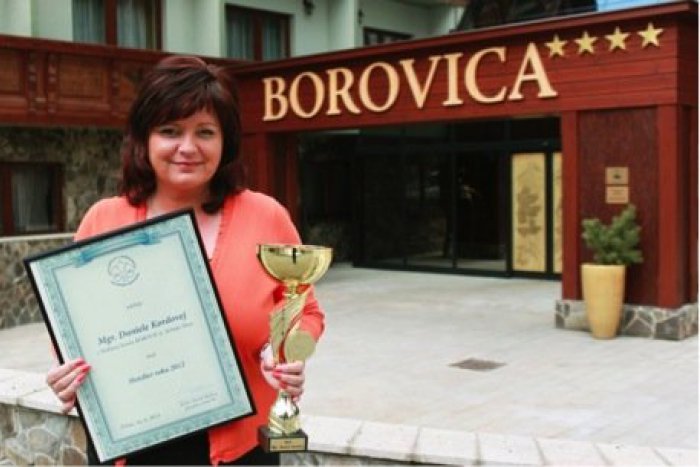 Ilustračný obrázok k článku Úspech šéfky tatranského hotela Borovica: Daniela Kordová sa stala hotelierom roka