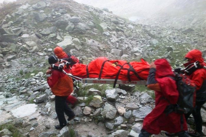 Ilustračný obrázok k článku Zraneného horolezca ratovali záchranári. Lokalizovali ho na základe hlasových znamení