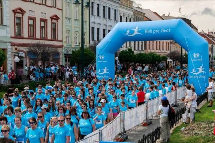 Ilustračný obrázok k článku Beh pre život v Prešove: Vyzbieralo sa 12 000 €, bežalo vyše 4 000 ľudí