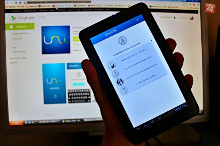 Ilustračný obrázok k článku Moderný prístup do univerzitného systému: UKF v Nitre má mobilnú aplikáciu!