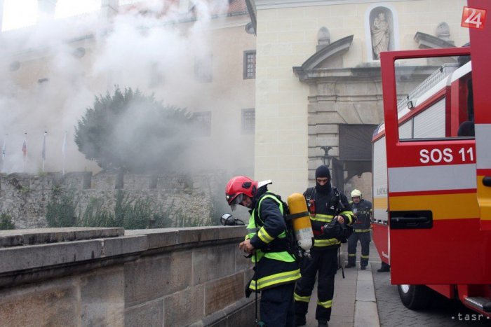 Ilustračný obrázok k článku OBRAZOM: Hasiči likvidovali dym na Bojnickom zámku
