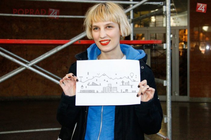 Ilustračný obrázok k článku Popradská železničná stanica je o kúsok krajšia. Michaela (28) ju vyzdobila netradičnou technológiou