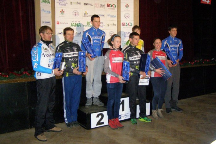Ilustračný obrázok k článku Gajdošík a Bellan majstrami republiky v cyklokrose: Pozrite, aké ocenenia priniesli žiarski cyklisti zo šampionátu!