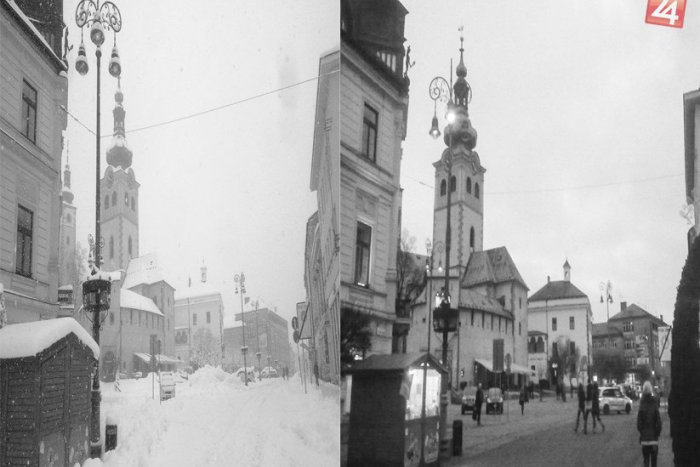 Ilustračný obrázok k článku Nájdite rozdiel: Banská Bystrica počas minulej a tohtoročnej zimy :-)
